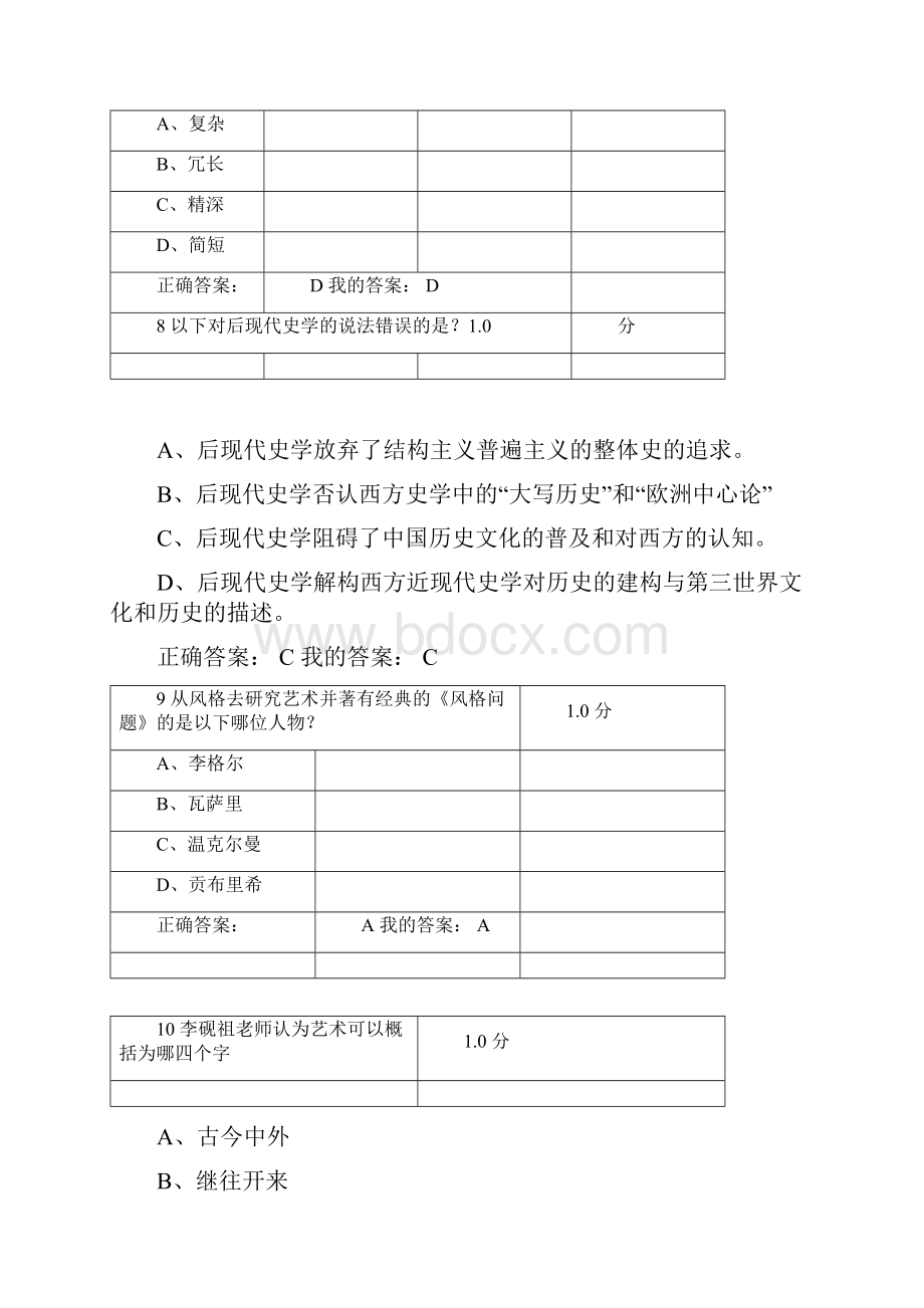 超星尔雅学术基本要素专业论文写作李砚祖期末考试答案.docx_第3页