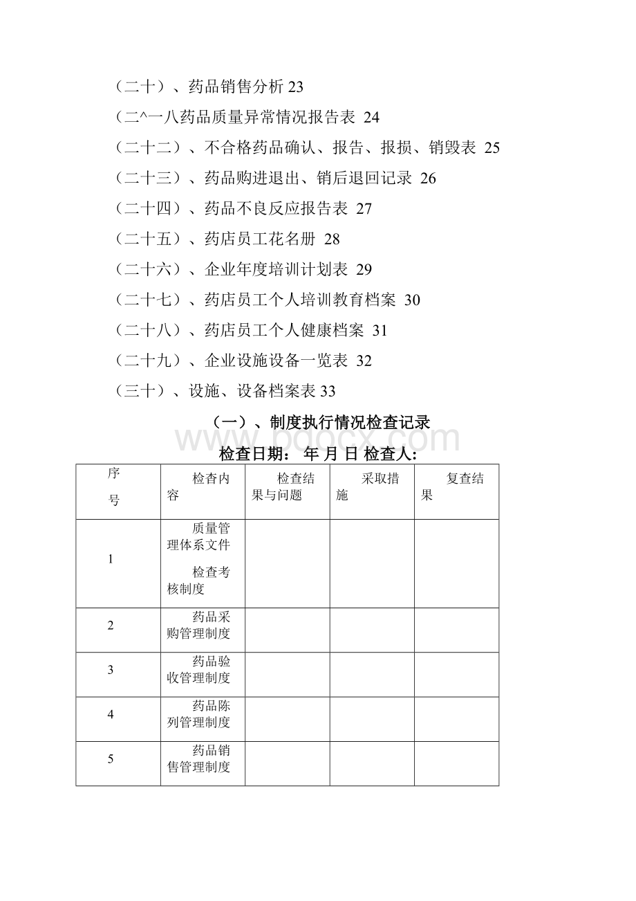 药房药店最新质量管理规范方案全套表格.docx_第2页