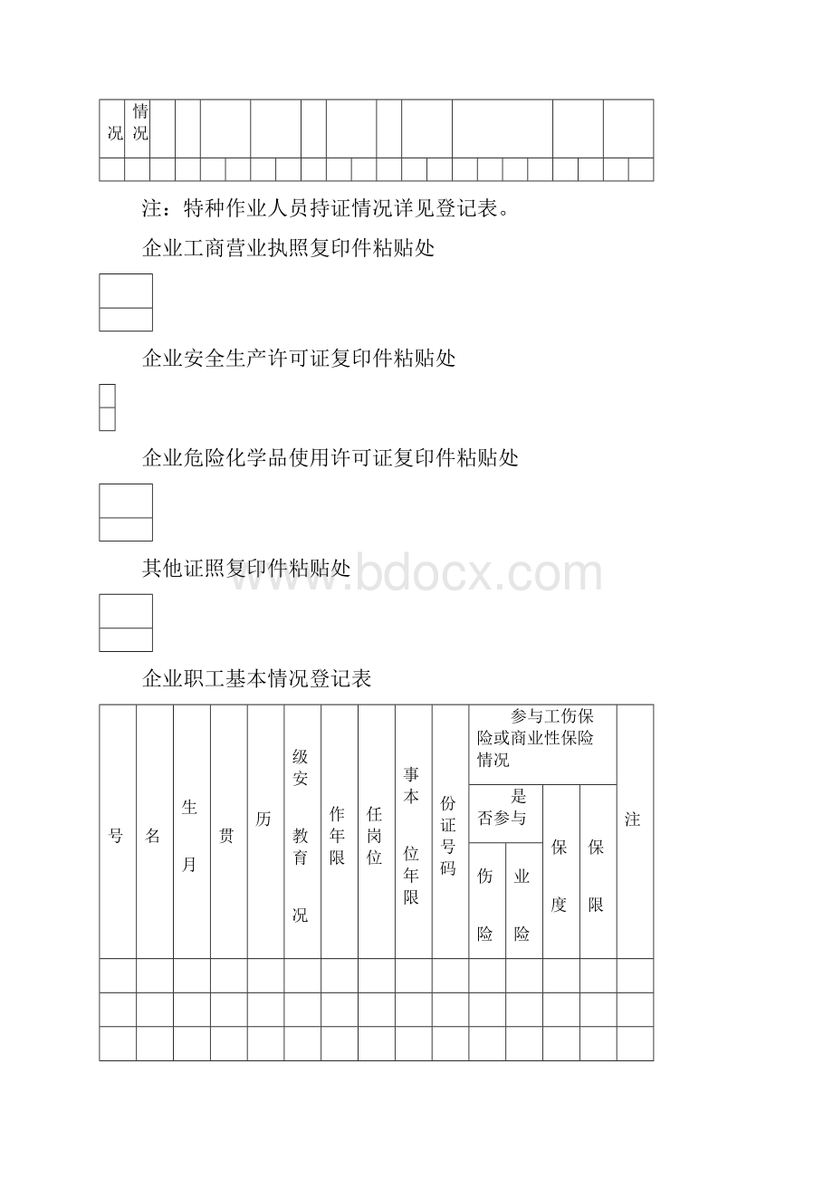 安全生产管理基础台帐DOC 93页.docx_第3页