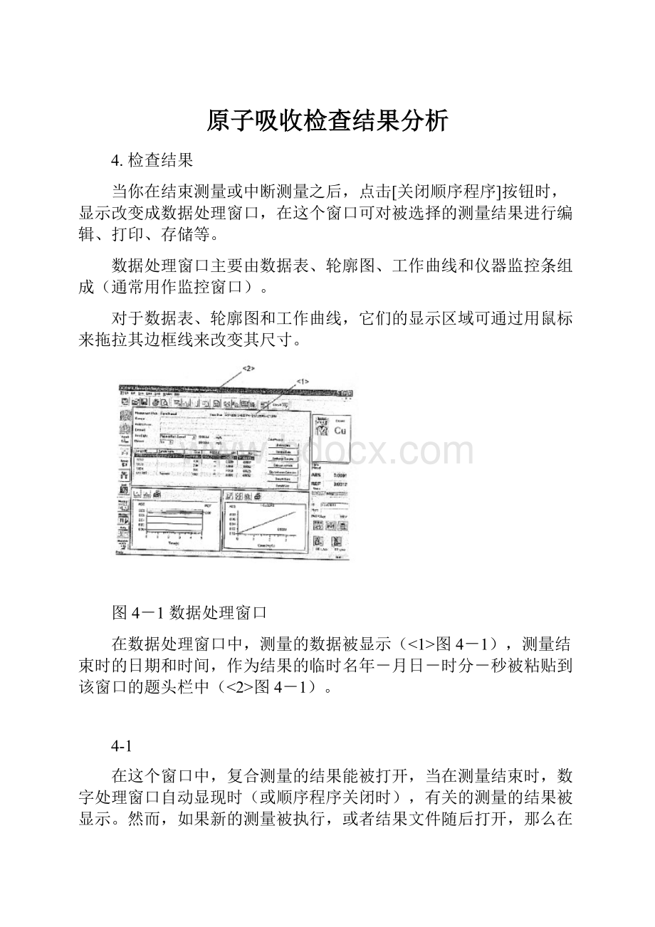 原子吸收检查结果分析.docx