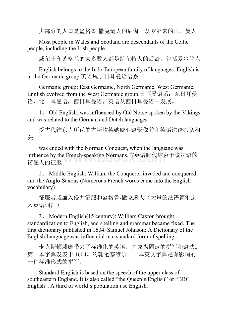 英语国家概况谢福之复习资料全.docx_第2页