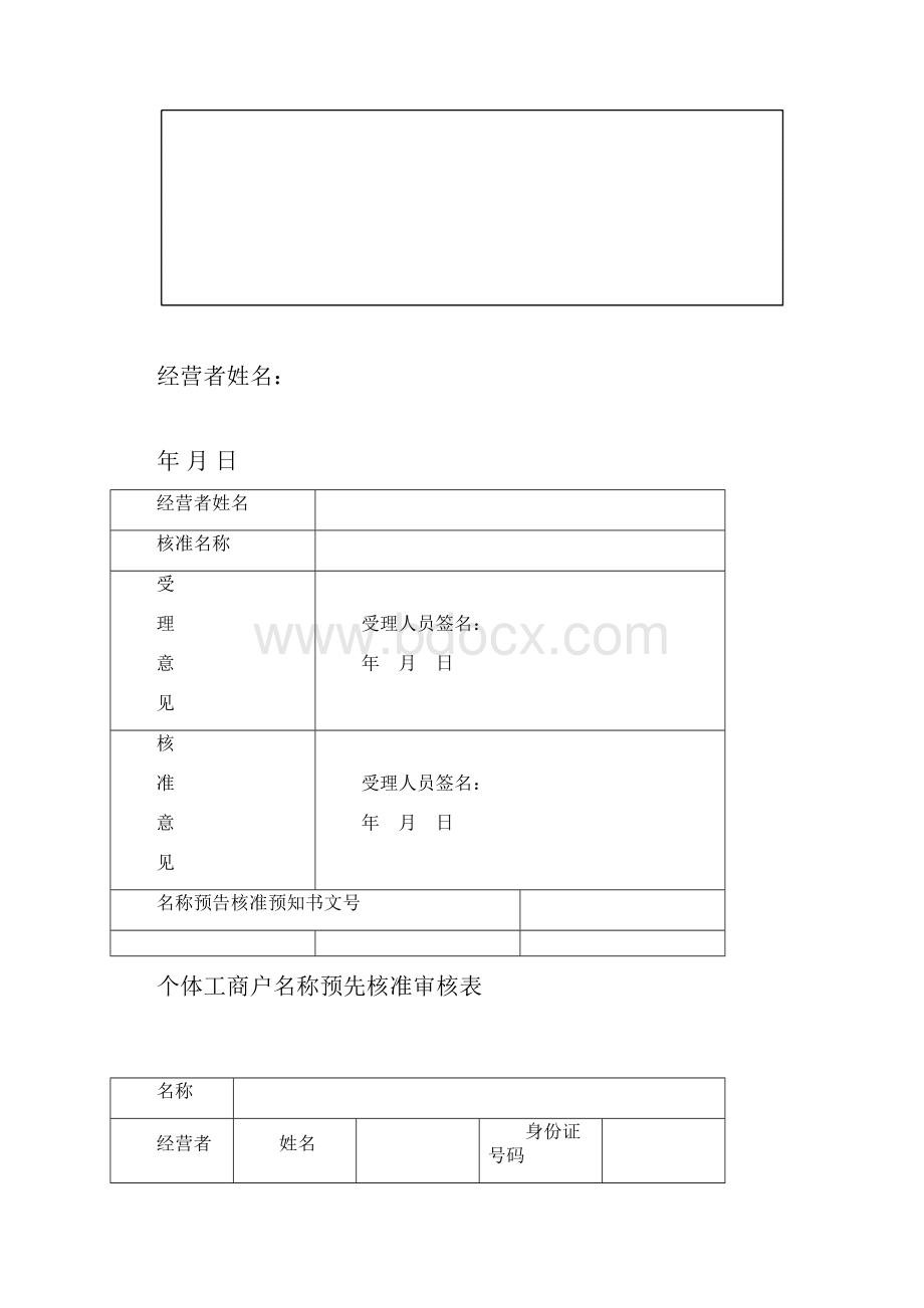 新个体工商户开业登记申请书.docx_第3页