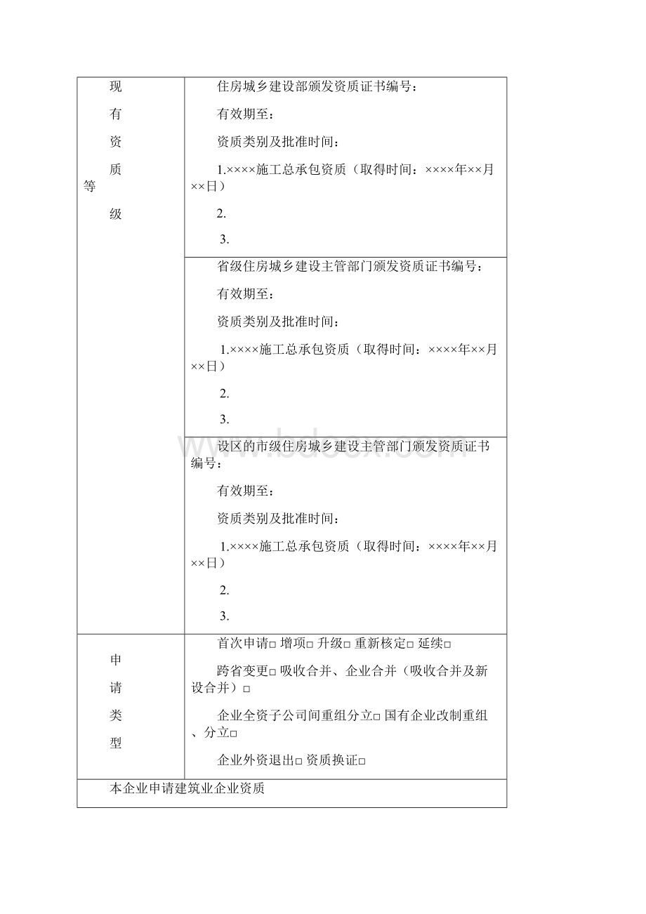 建筑业资质申请表.docx_第2页