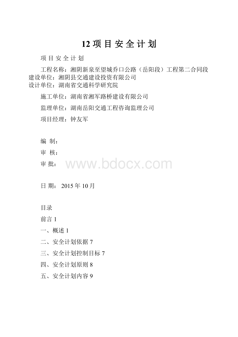 12项 目 安 全 计 划.docx