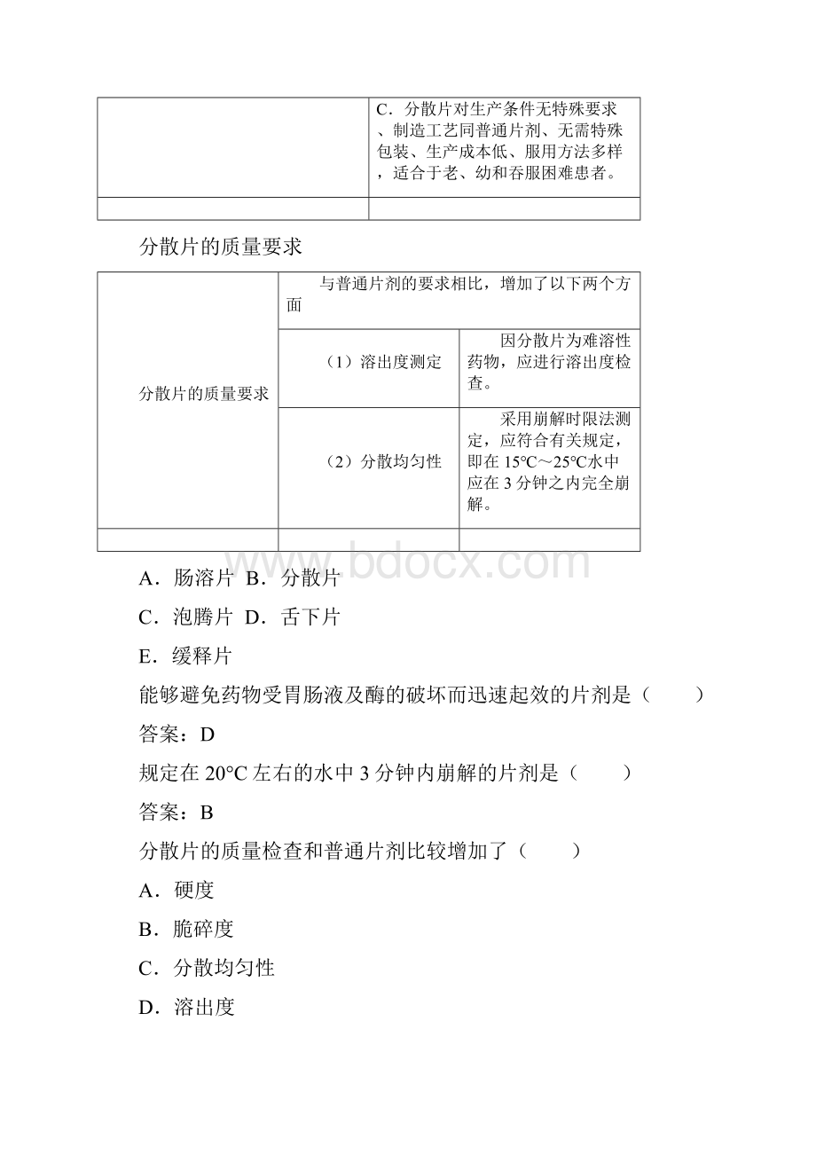 执业药师考试药学专业知识一第五章药物递送系统DDS与临床应用.docx_第3页