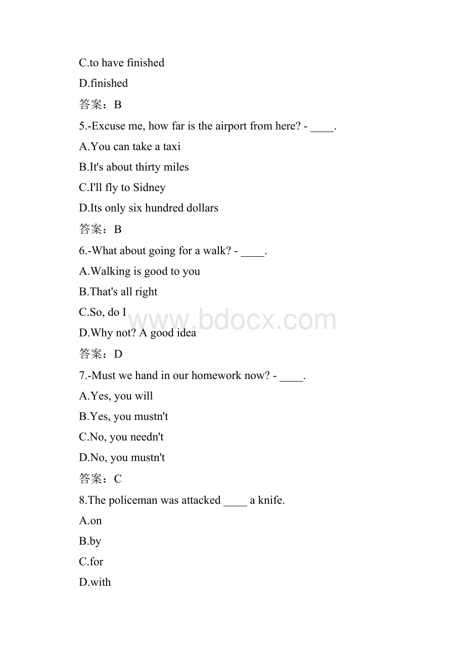 南开大学20秋《大学英语三》在线作业1参考答案.docx_第2页