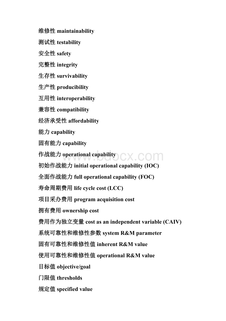 可靠性专业术语集.docx_第2页