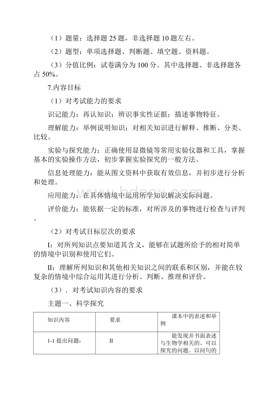 福建省初中学业考试生物复习资料共35页文档.docx_第3页