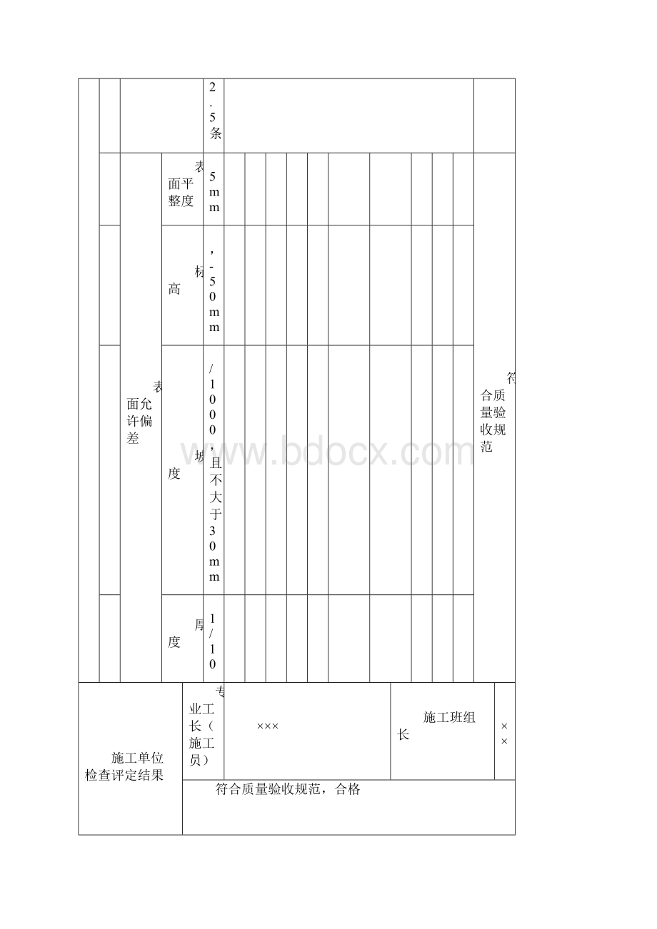 地面工程质量验收表填写范例.docx_第2页