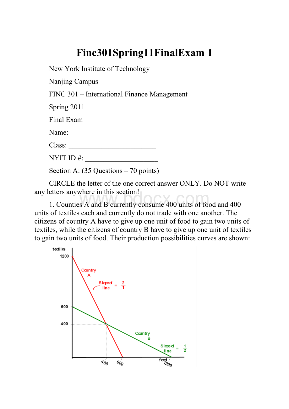 Finc301Spring11FinalExam 1.docx