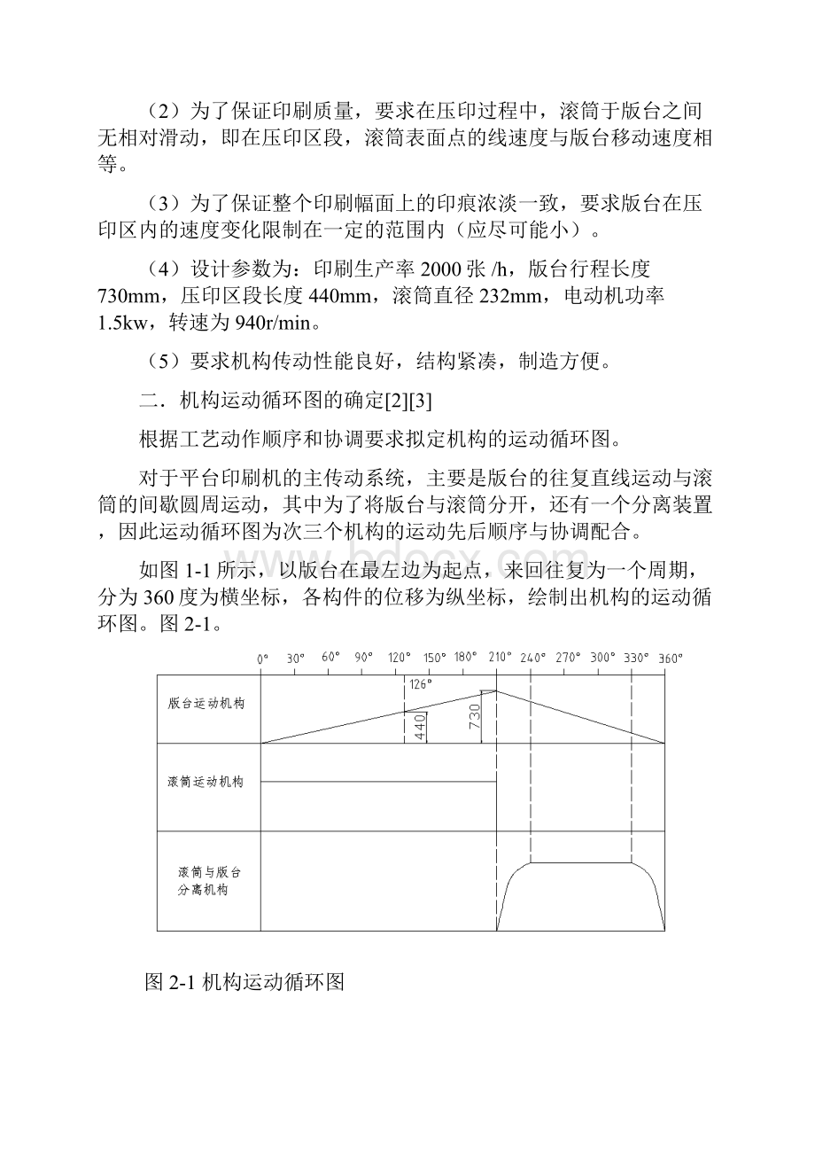 机械原理课程设计任务书模板.docx_第2页