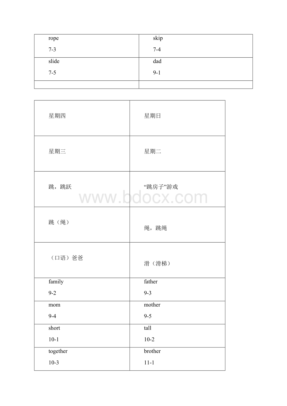 英语第二册单词.docx_第3页