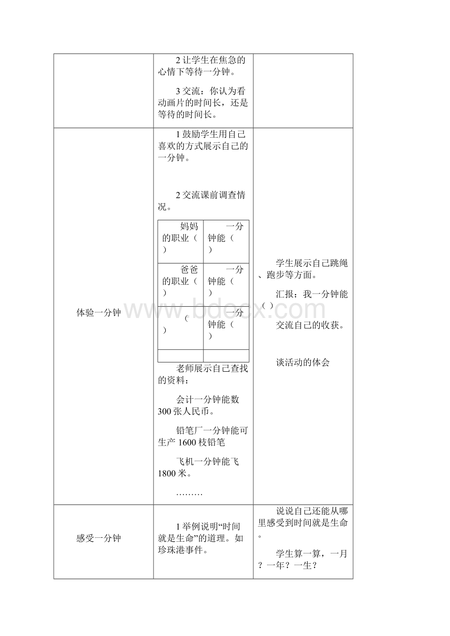 教科版小学品德与社会三年级下册教案.docx_第2页