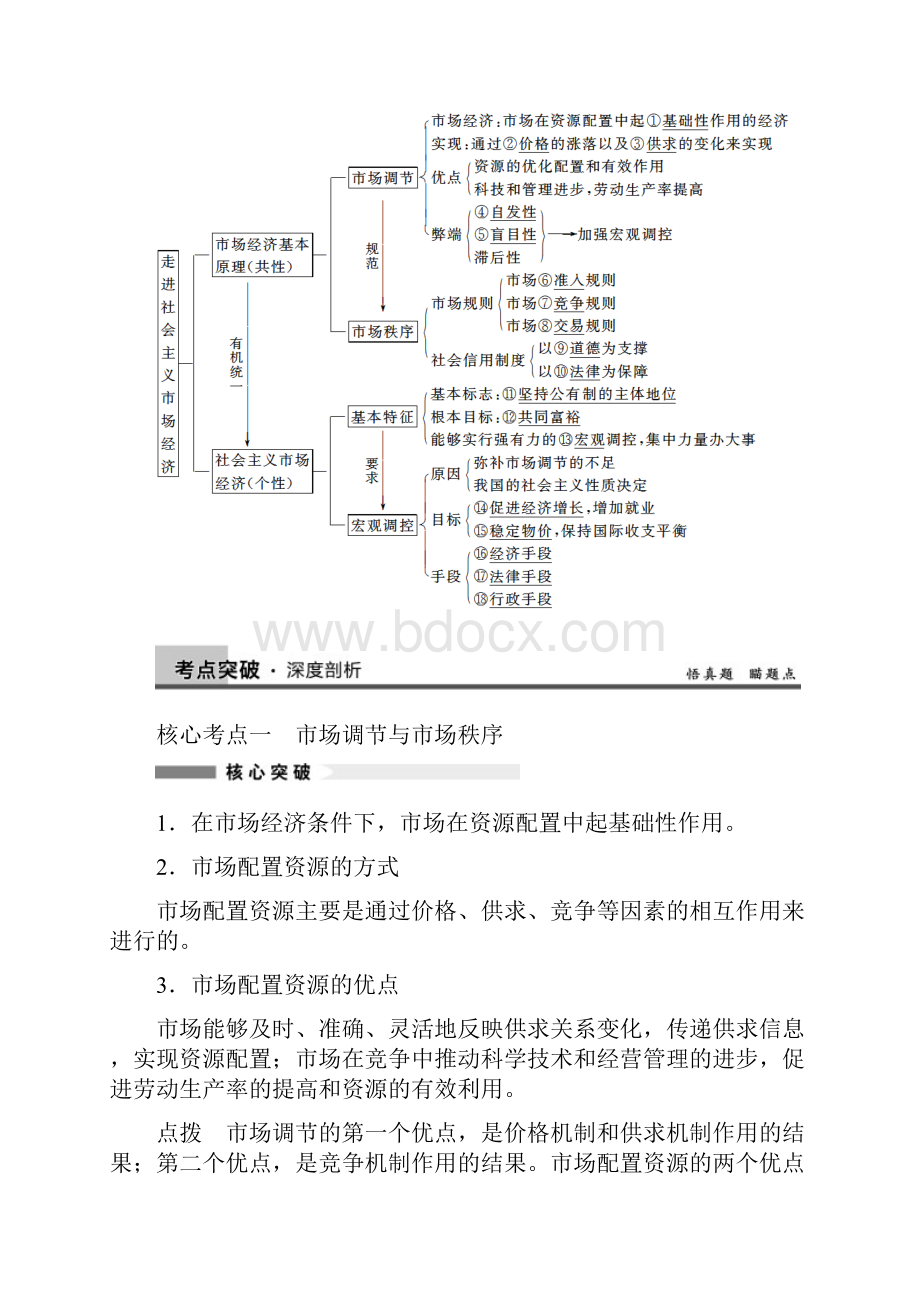 届高三政治大一轮复习《经济生活》精品教案49走进社会主义市场经济必修1.docx_第2页