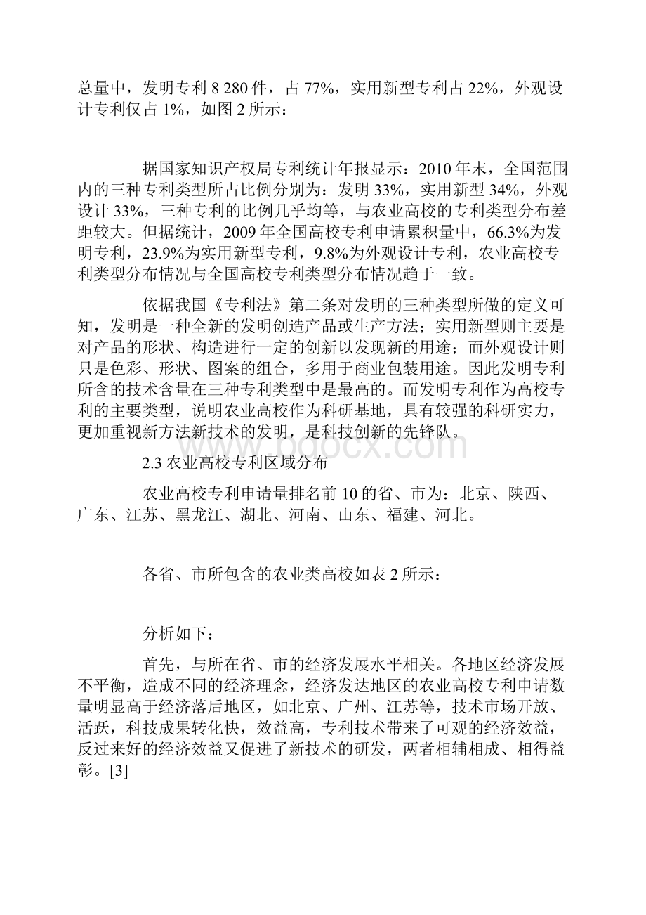 农业高校专利发展现状分析.docx_第3页