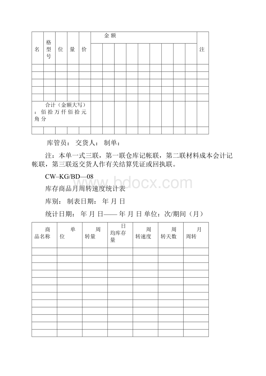 仓库管理表格.docx_第2页