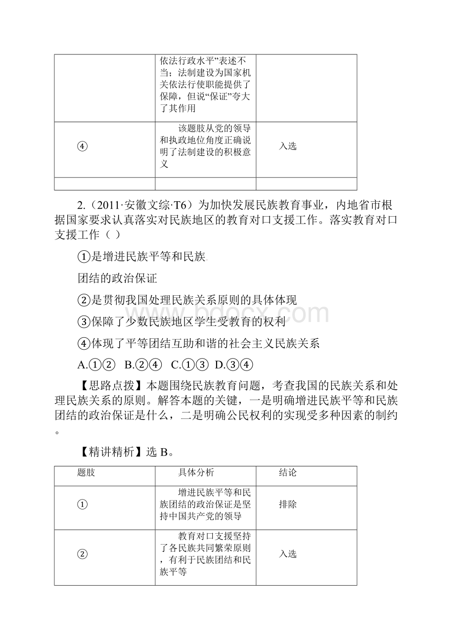 考点7发展社会主义民主政治.docx_第2页