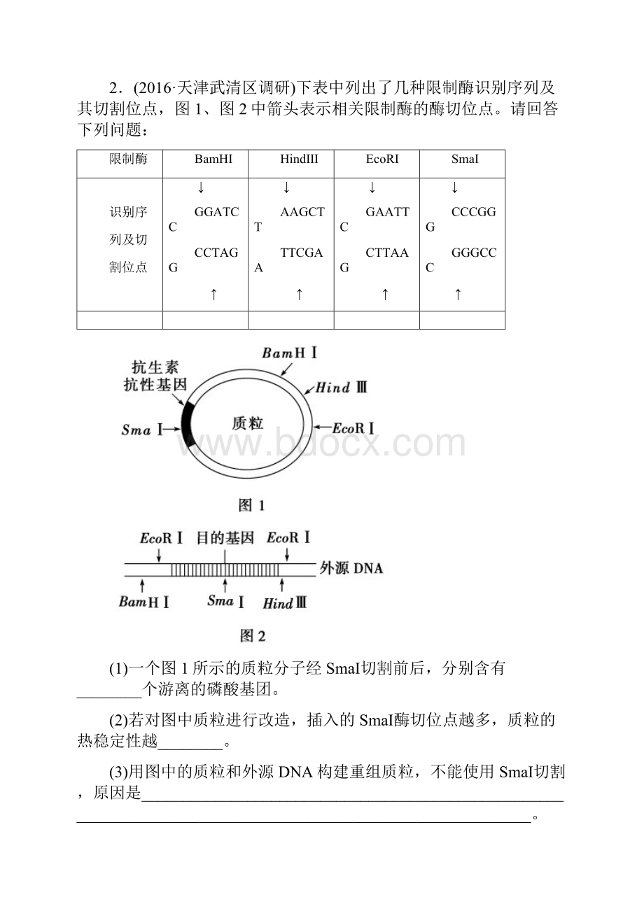 高三生物一轮复习题组层级快练 作业43.docx_第2页