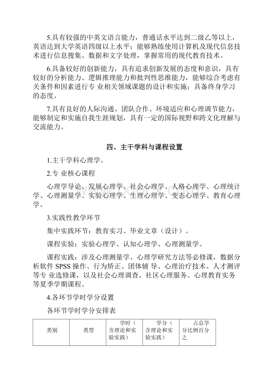 应用心理学师范类专业人才培养方案071102.docx_第3页