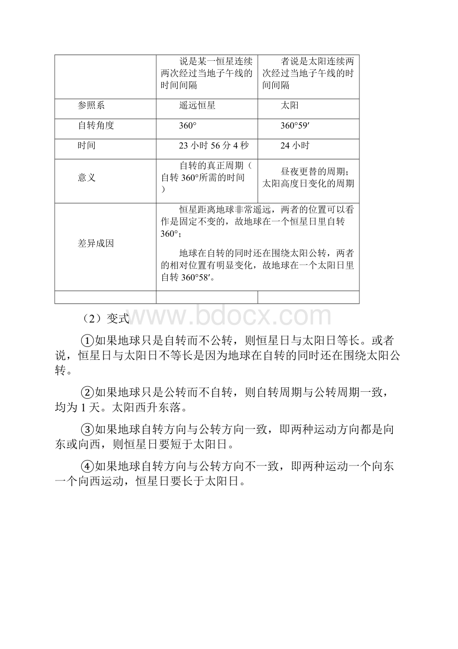 地球的运动整理稿.docx_第2页