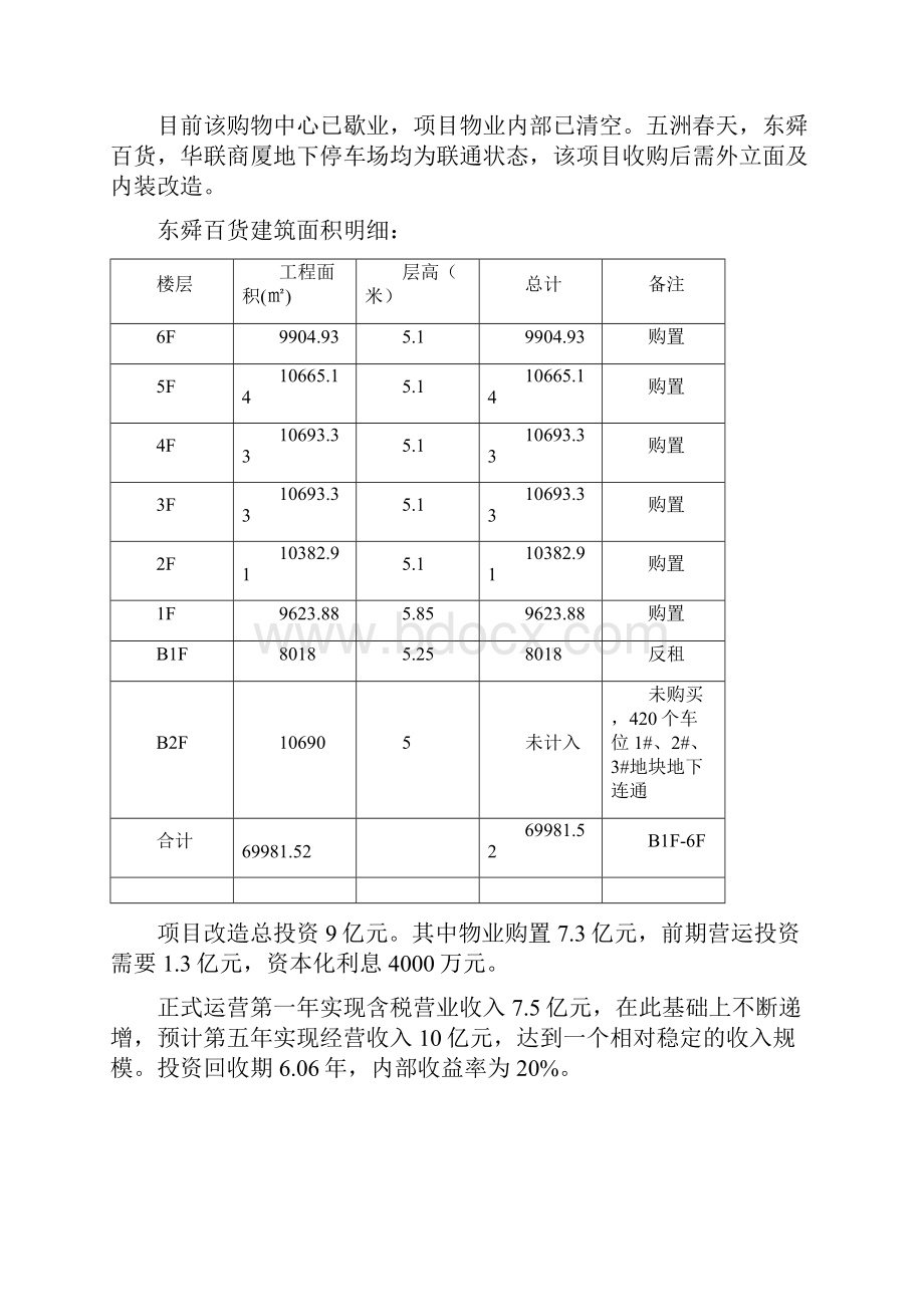 文化商城改造项目可行性研究报告.docx_第3页