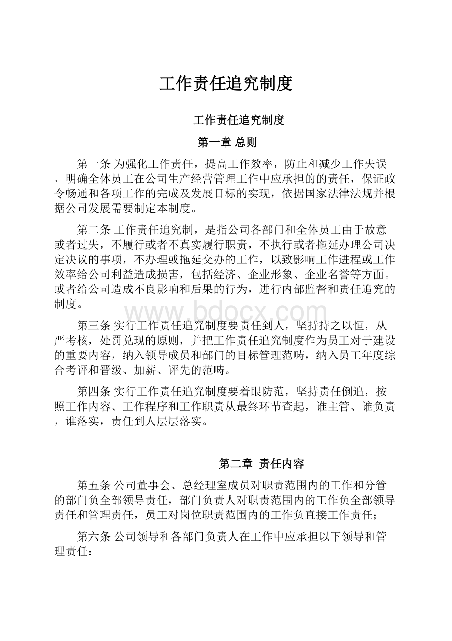 工作责任追究制度.docx