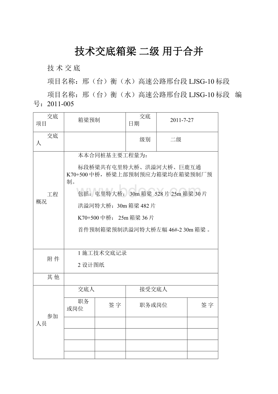 技术交底箱梁 二级用于合并.docx_第1页