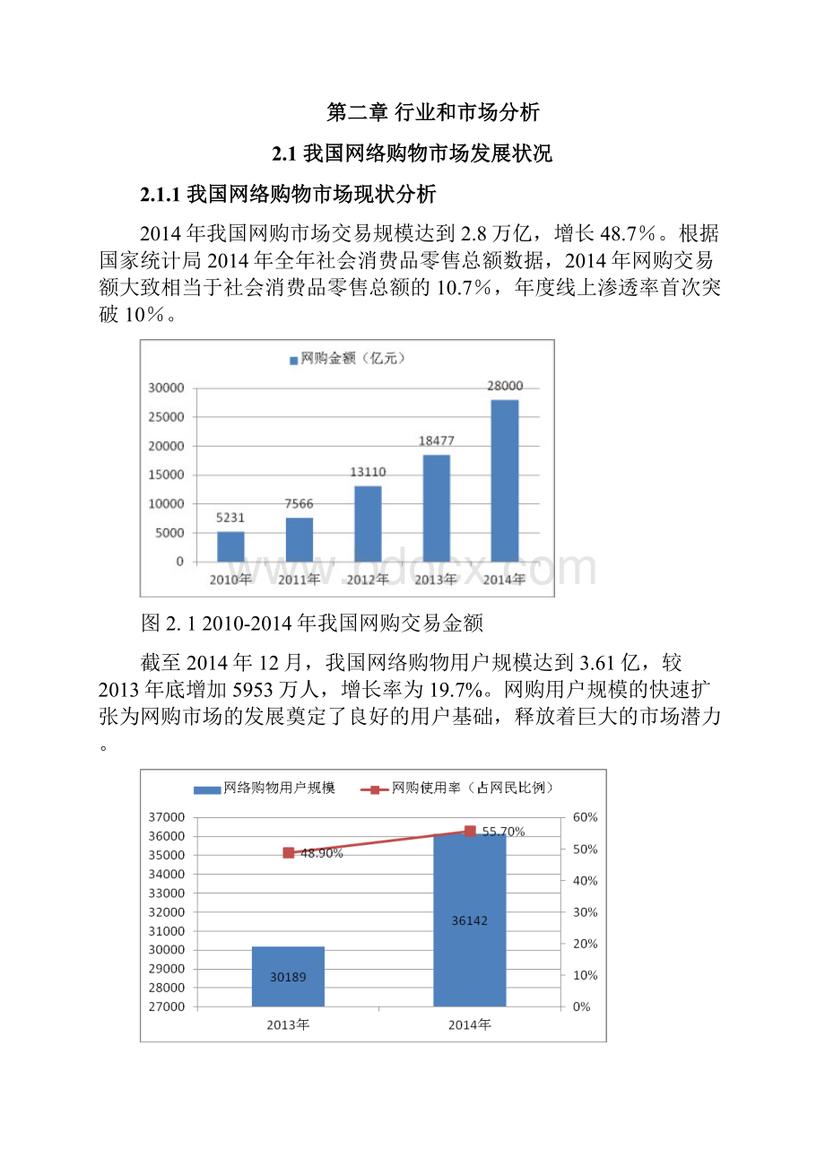 互联网电商平台APP项目商业计划书.docx_第2页