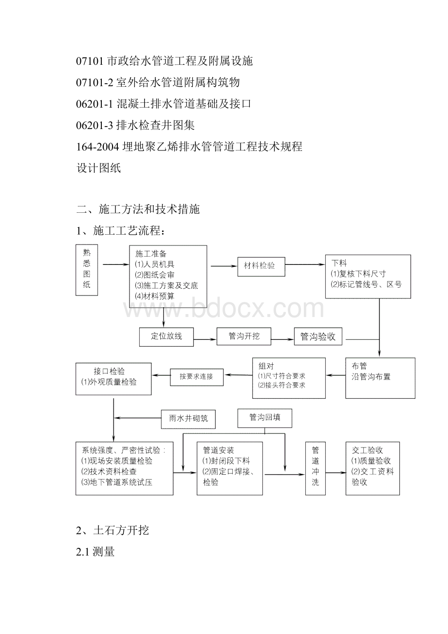 雨水给水管道施工方案.docx_第3页