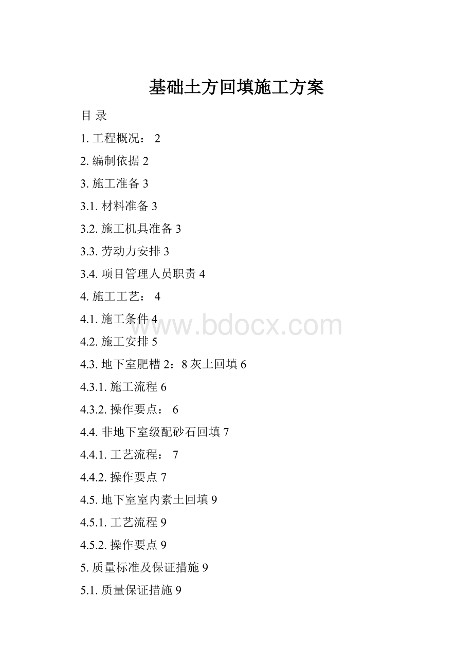 基础土方回填施工方案.docx