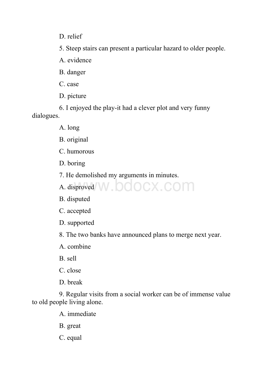 全国职称英语考试真题及答案综合A.docx_第2页