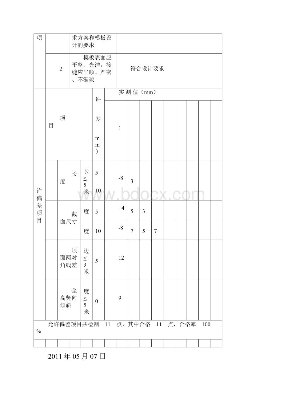 扭王字块模版安装评定表.docx_第3页