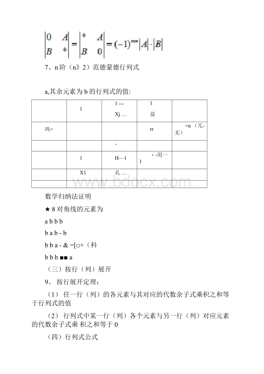 完整版线性代数知识点总结汇总.docx_第2页