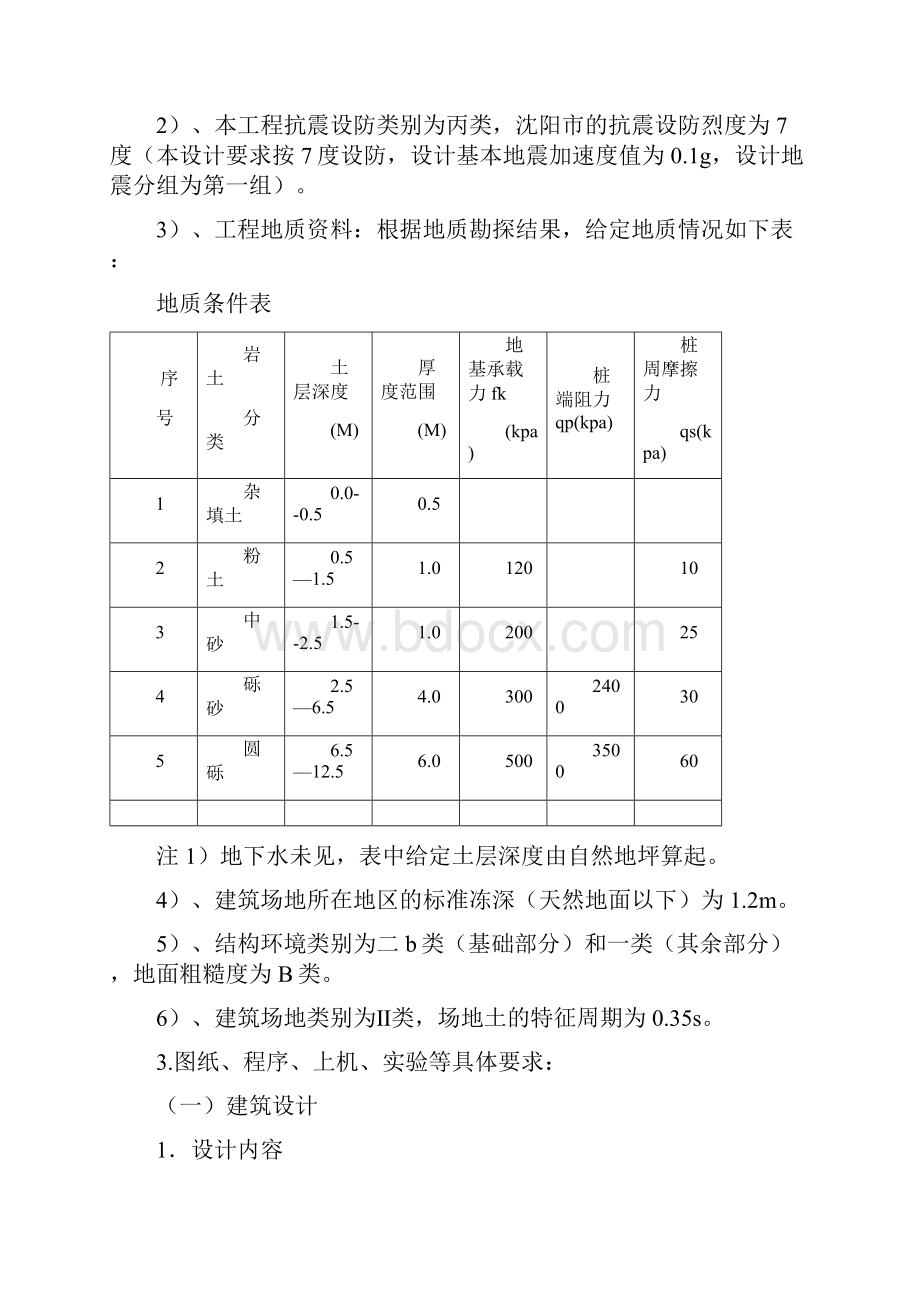 沈阳建筑大学函授本科土木工程毕业设计办公楼.docx_第3页