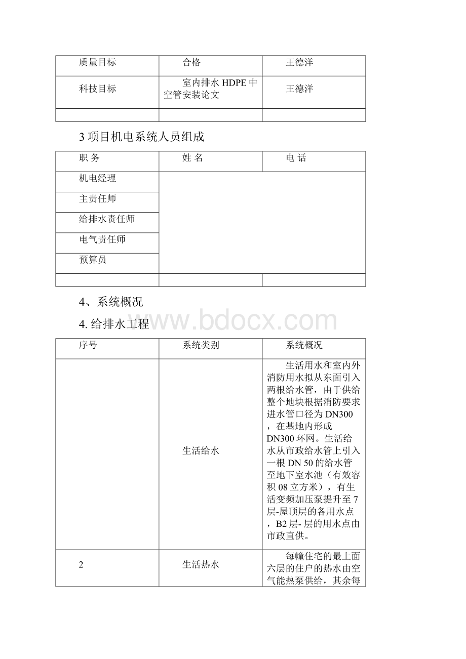 住宅机电工程技术质量管理策划书.docx_第2页