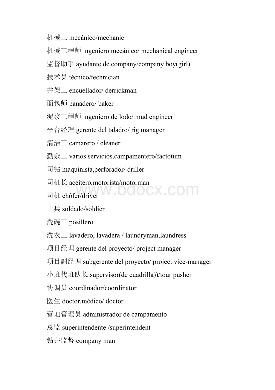 石油钻井西班牙语井场常用语.docx_第2页