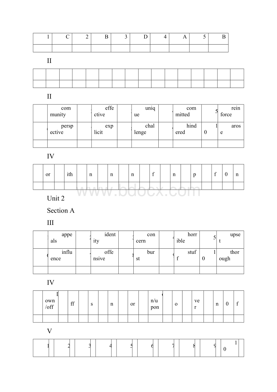 新视野大学英语第二版第一册课后练习答案.docx_第3页