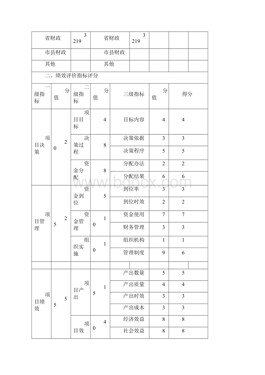 最新整理财政支出项目绩效评价报告 doc.docx_第3页