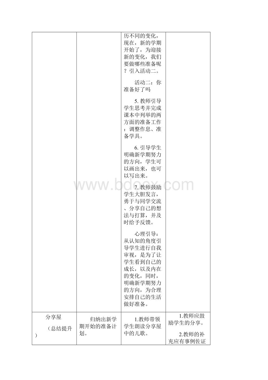 鄂教版二年级上下册全册心理健康教案.docx_第3页