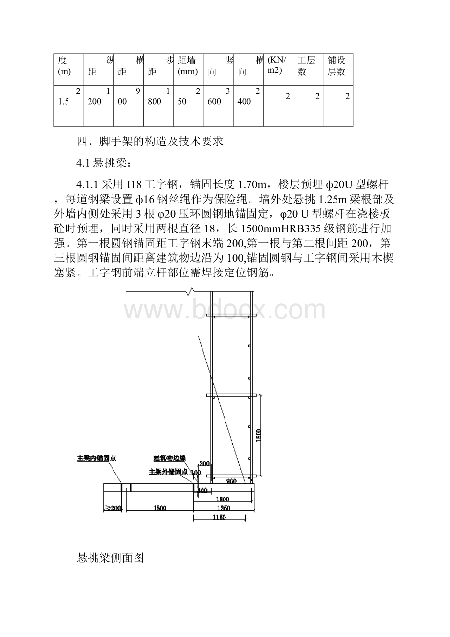 中建系统悬挑式外脚手架专项施工方案.docx_第3页