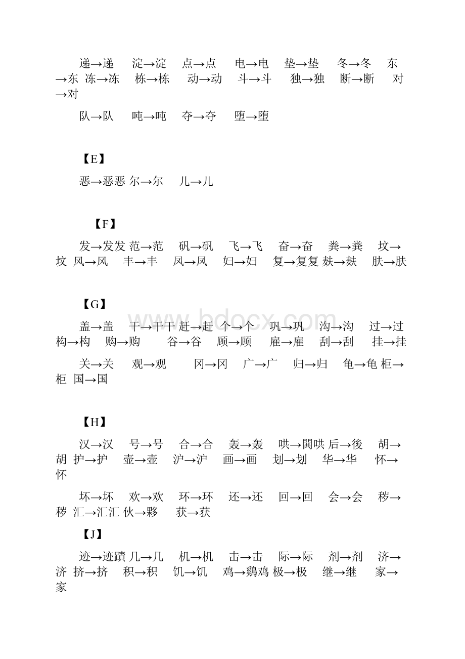 简体字与繁体字对照表.docx_第2页