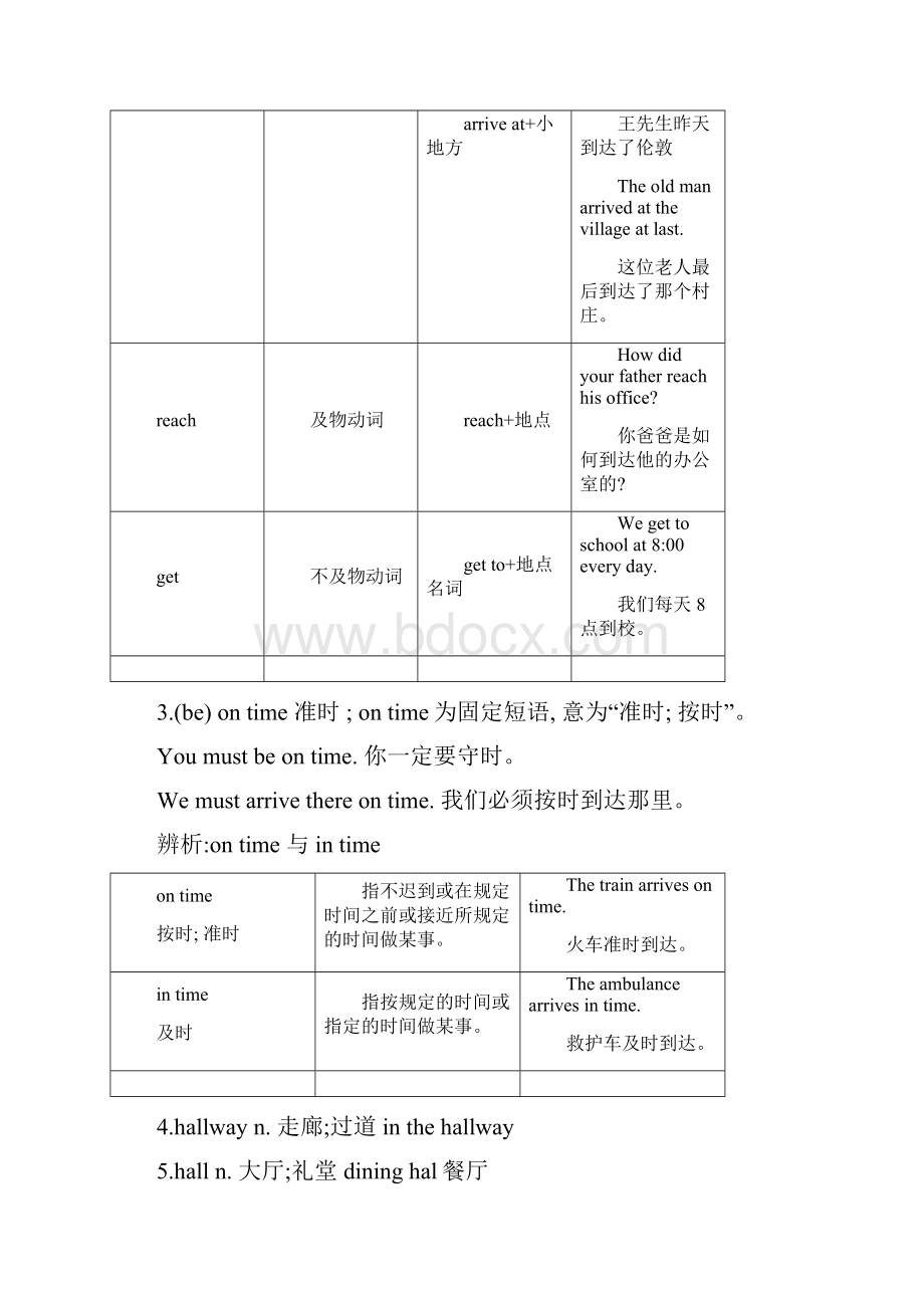 人教七下Unit4Dont eat in class单词及课本要点解释.docx_第2页