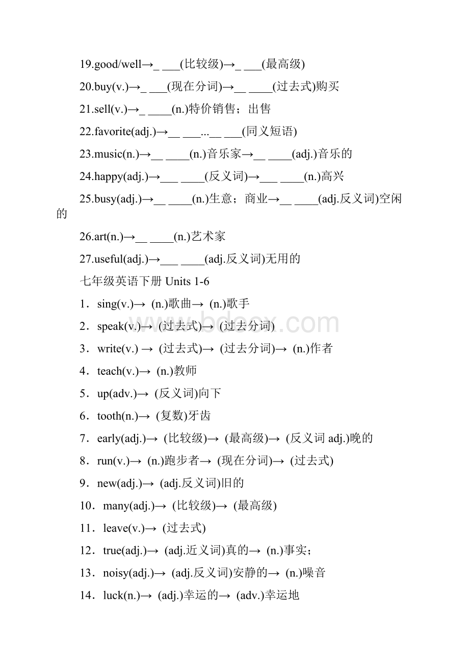 人教版初中789年级英语重点词汇中考版.docx_第2页