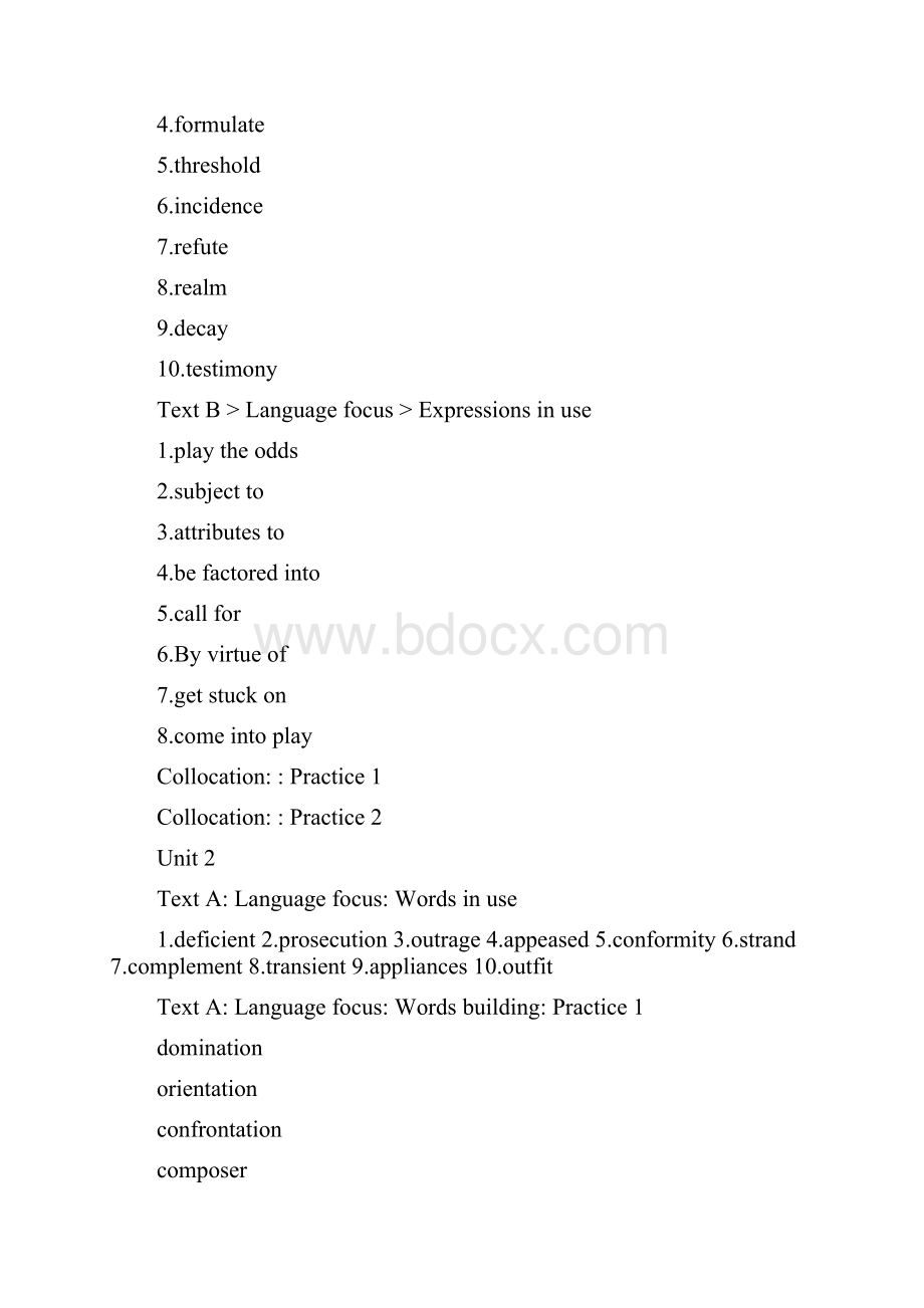 新视野大学英语第3版读写教程4课本练习答案全.docx_第3页