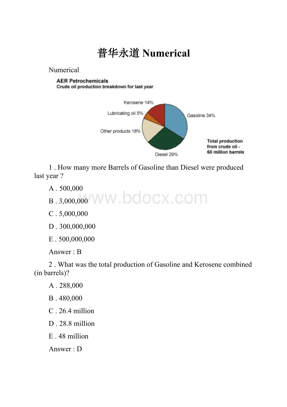 普华永道 Numerical.docx_第1页