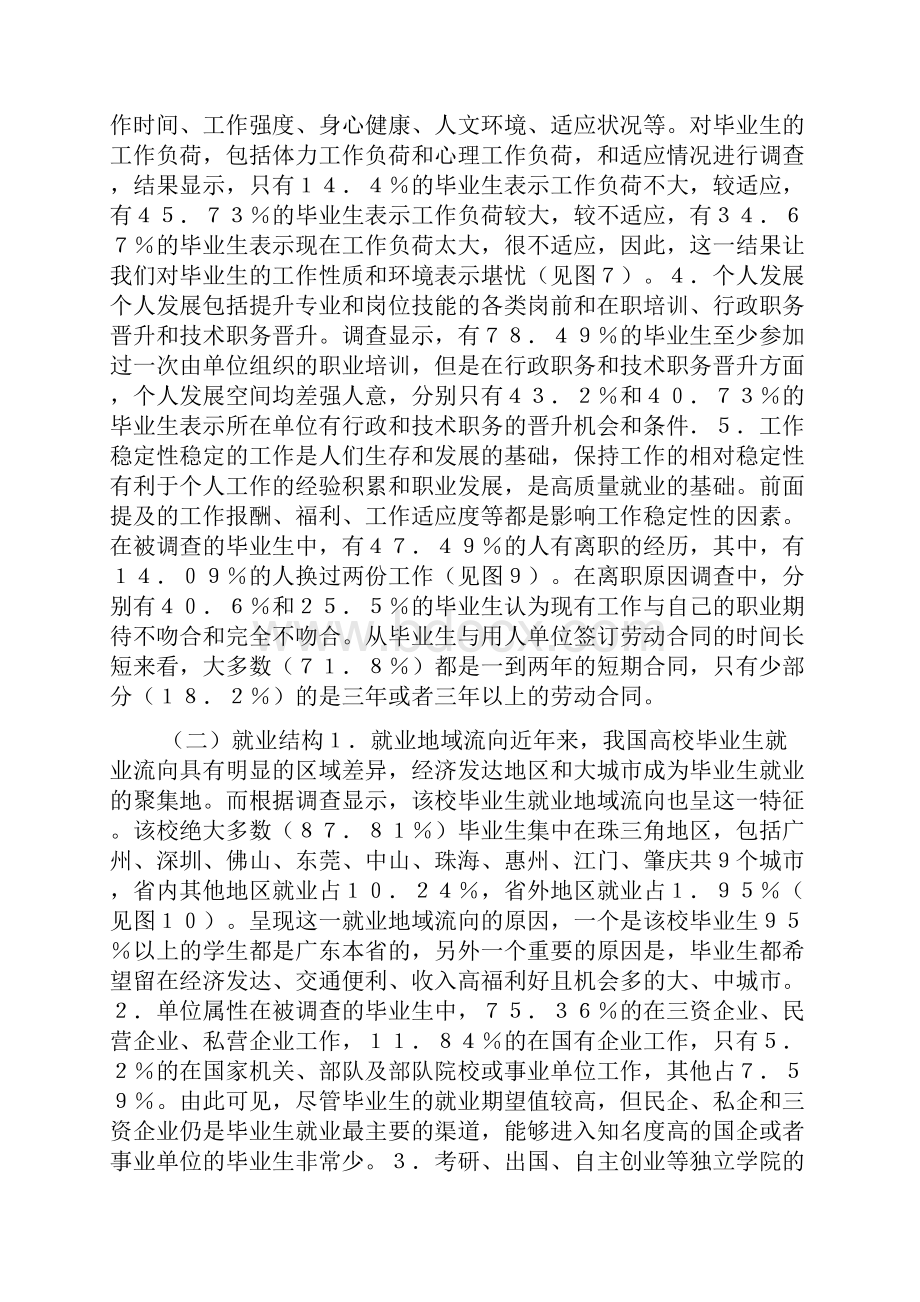 独立学院毕业生就业分析共4篇.docx_第3页