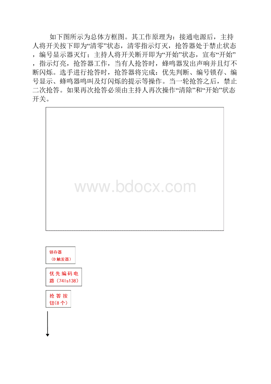 八路抢答器设计报告正确 2.docx_第2页