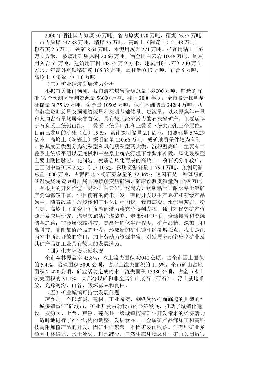 萍乡市矿产资源总体规划.docx_第2页