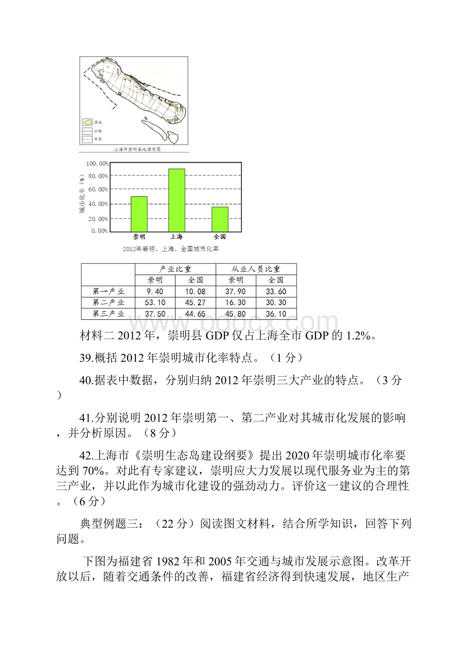 高考地理综合题专题25城市相关专题.docx_第2页