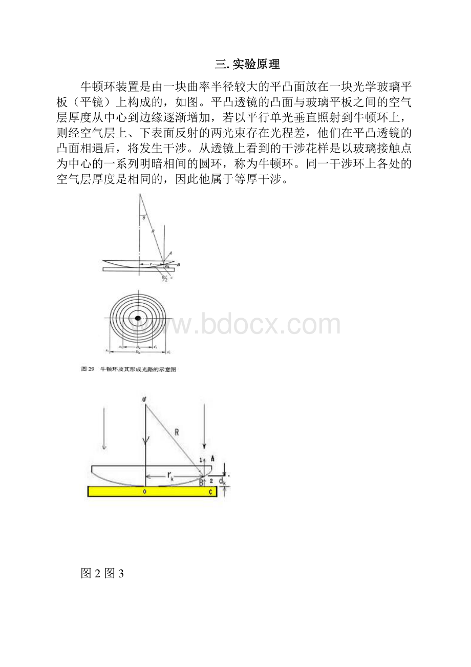 等厚干涉牛顿环实验报告.docx_第2页